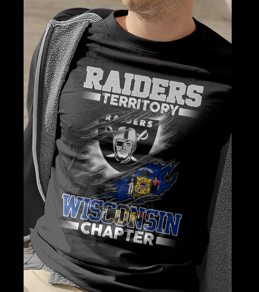Raiders Territory Wisconsin Chapter T-Shirt