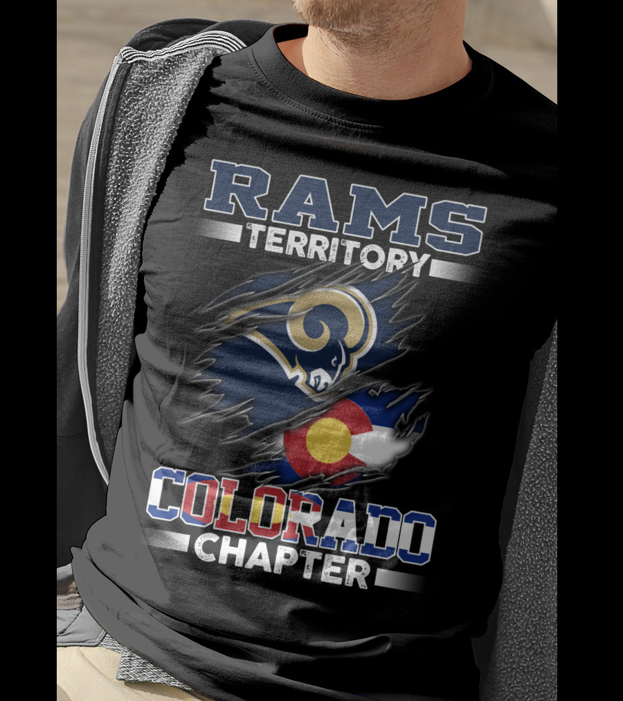 Rams Territory Colorado Chapter Flag T-Shirt