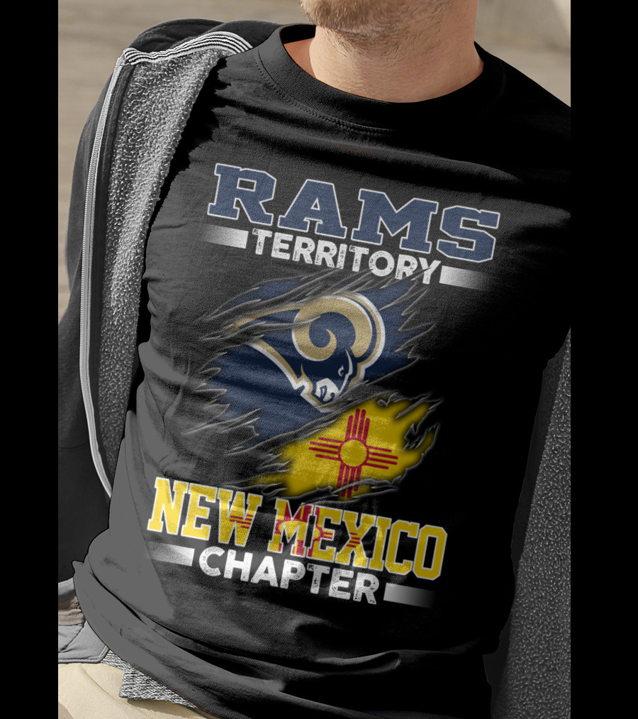 Rams Territory New Mexico Chapter Zia Symbol T-Shirt