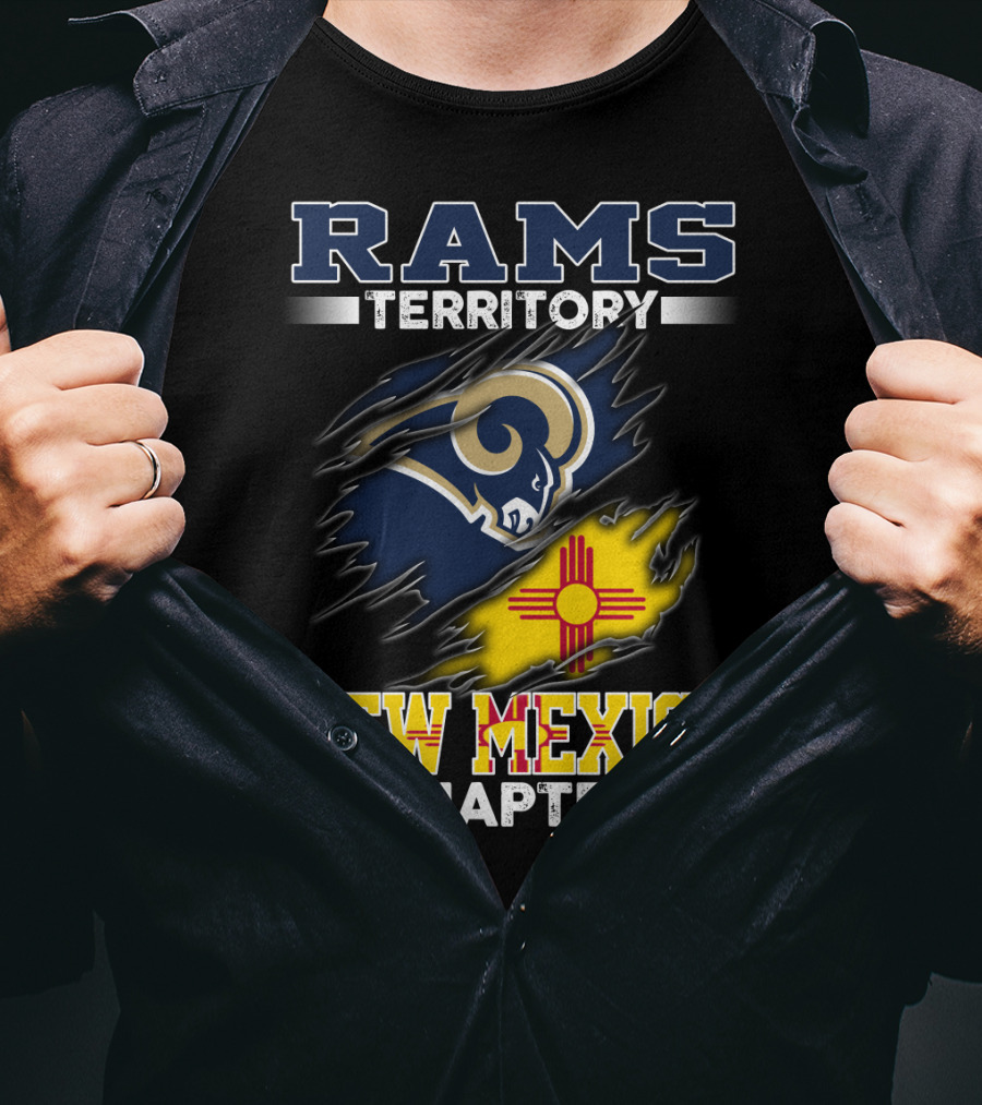Rams Territory New Mexico Chapter Zia Symbol T-Shirt