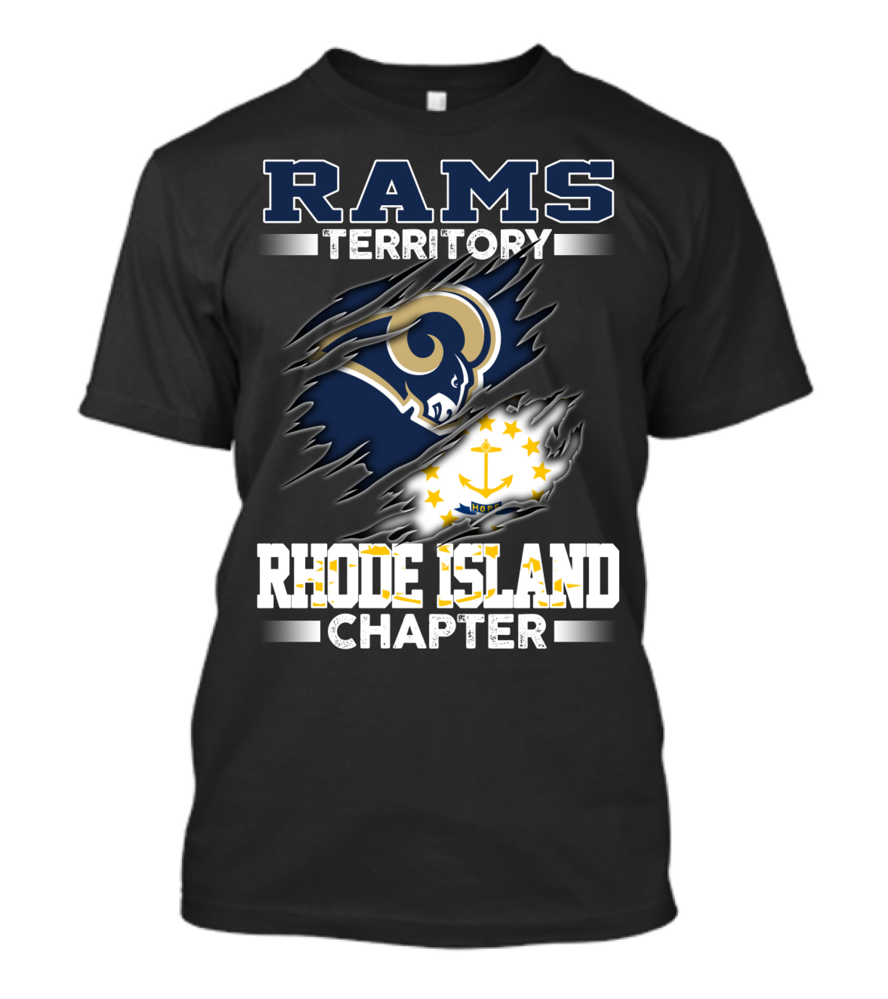 RAMS Territory Rhode Island Chapter T-Shirt