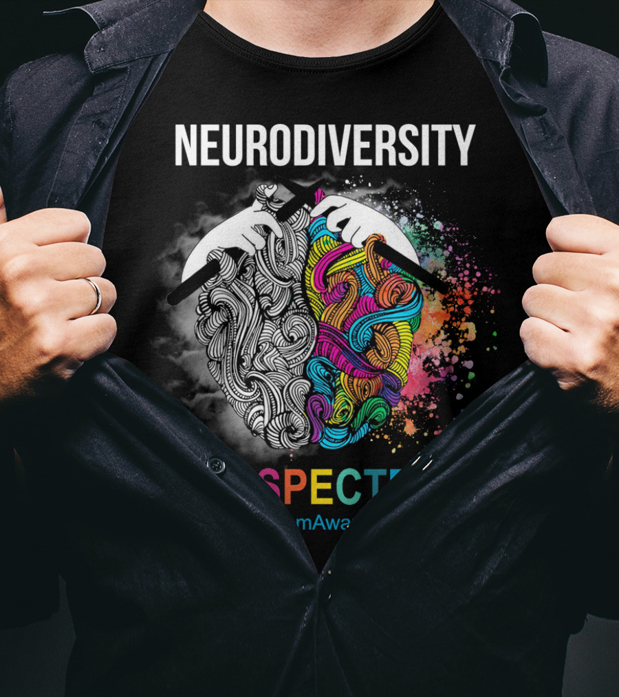 NEURODIVERSITY IS A SPECTRUM #AutismAwareness T-Shirt