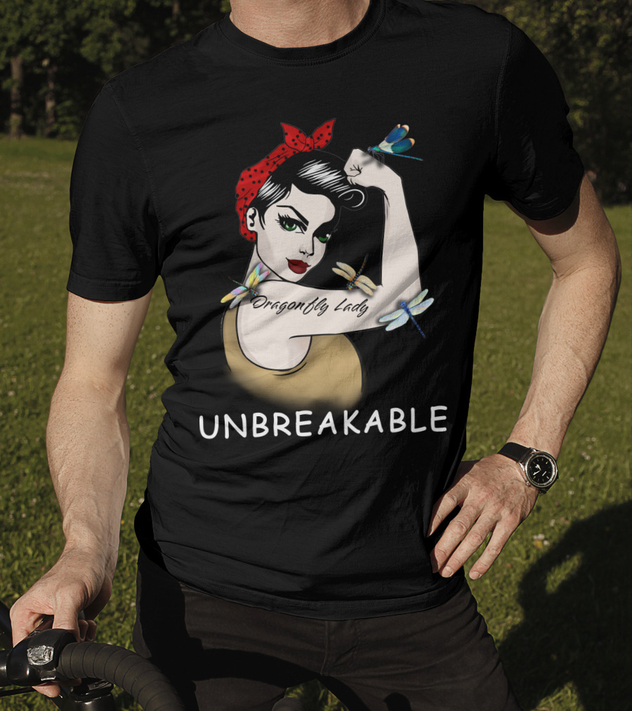 Dragonfly Lady Unbreakable T-Shirt
