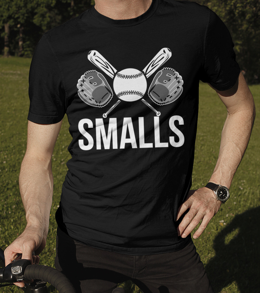 Smalls Baseball Bats Gloves And Ball T-Shirt