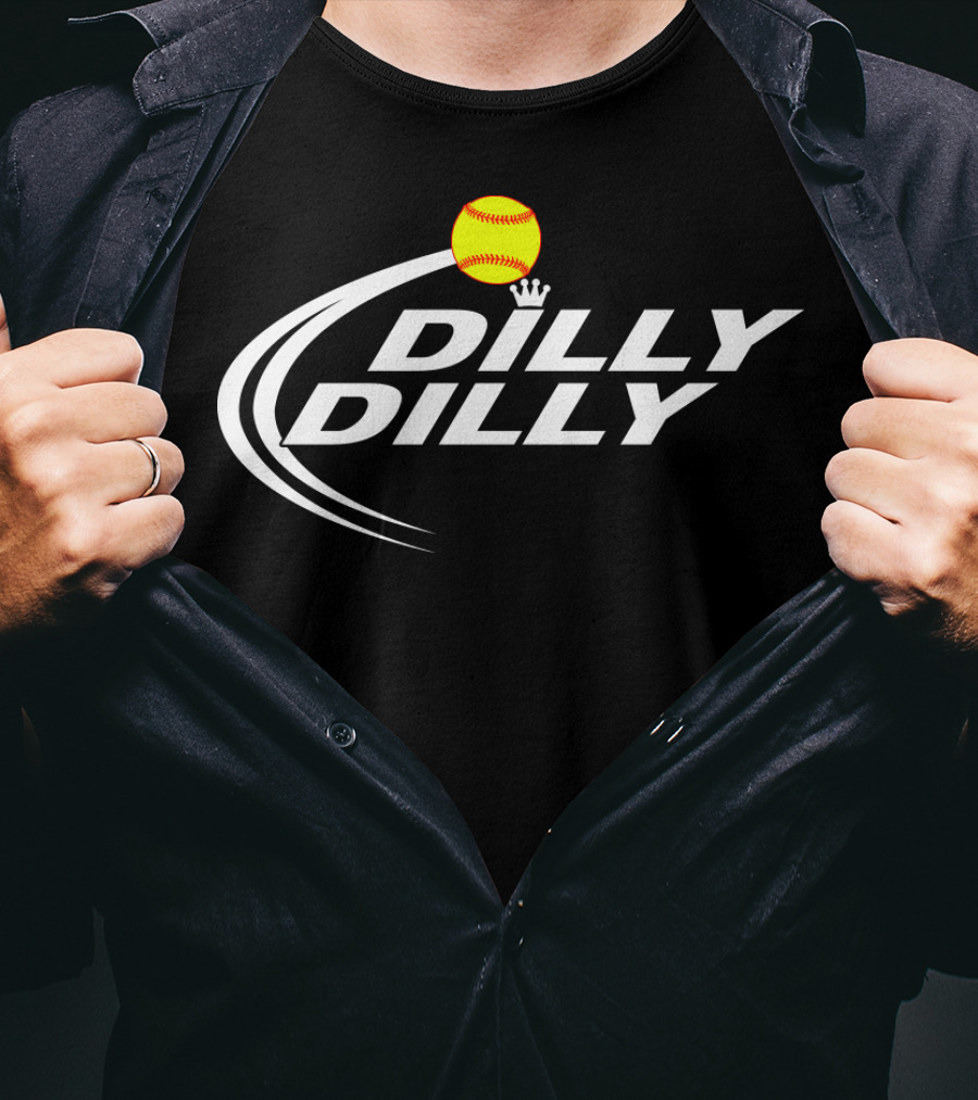 Dilly Dilly Softball Crown T-Shirt