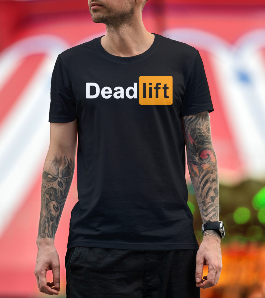 Deadlift Lift Training Strength Fitness W02 T-Shirt