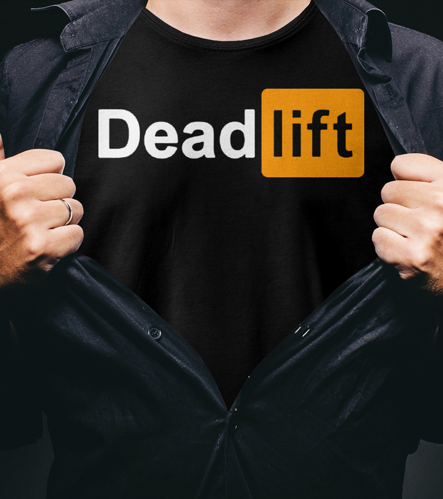 Deadlift Lift Training Strength Fitness W02 T-Shirt