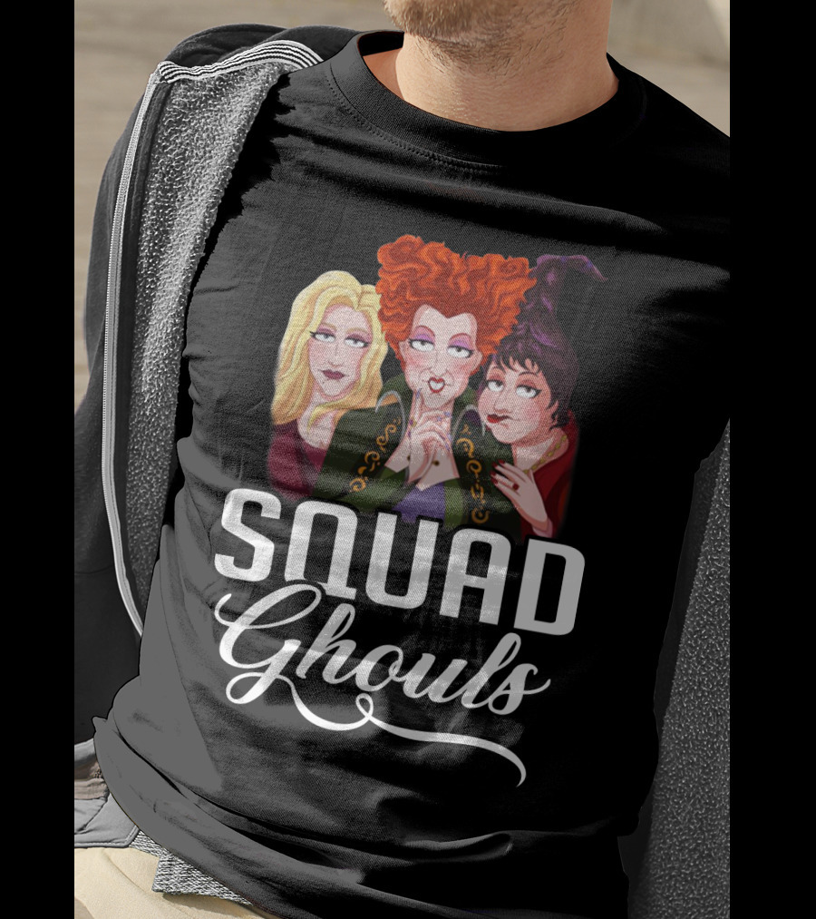 Squad Ghouls Sanderson Sisters Hocus Pocus T-Shirt