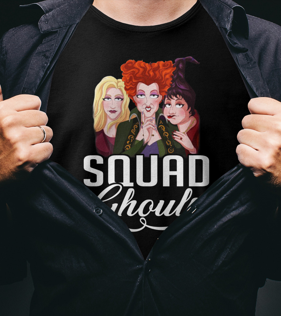 Squad Ghouls Sanderson Sisters Hocus Pocus T-Shirt