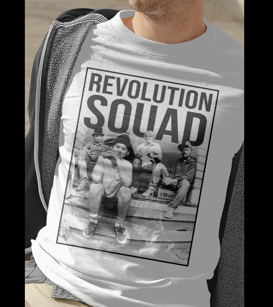 Revolution Squad Colonial Hat Group T-Shirt