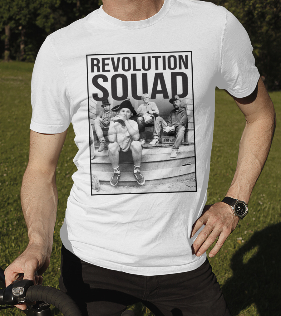 Revolution Squad Colonial Hat Group T-Shirt