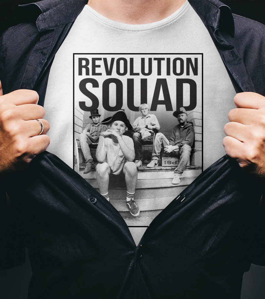 Revolution Squad Colonial Hat Group T-Shirt