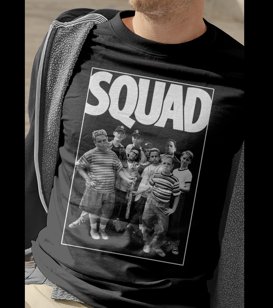 The Sandlot Baseball Squad Classic Movie Kids Team T-Shirt