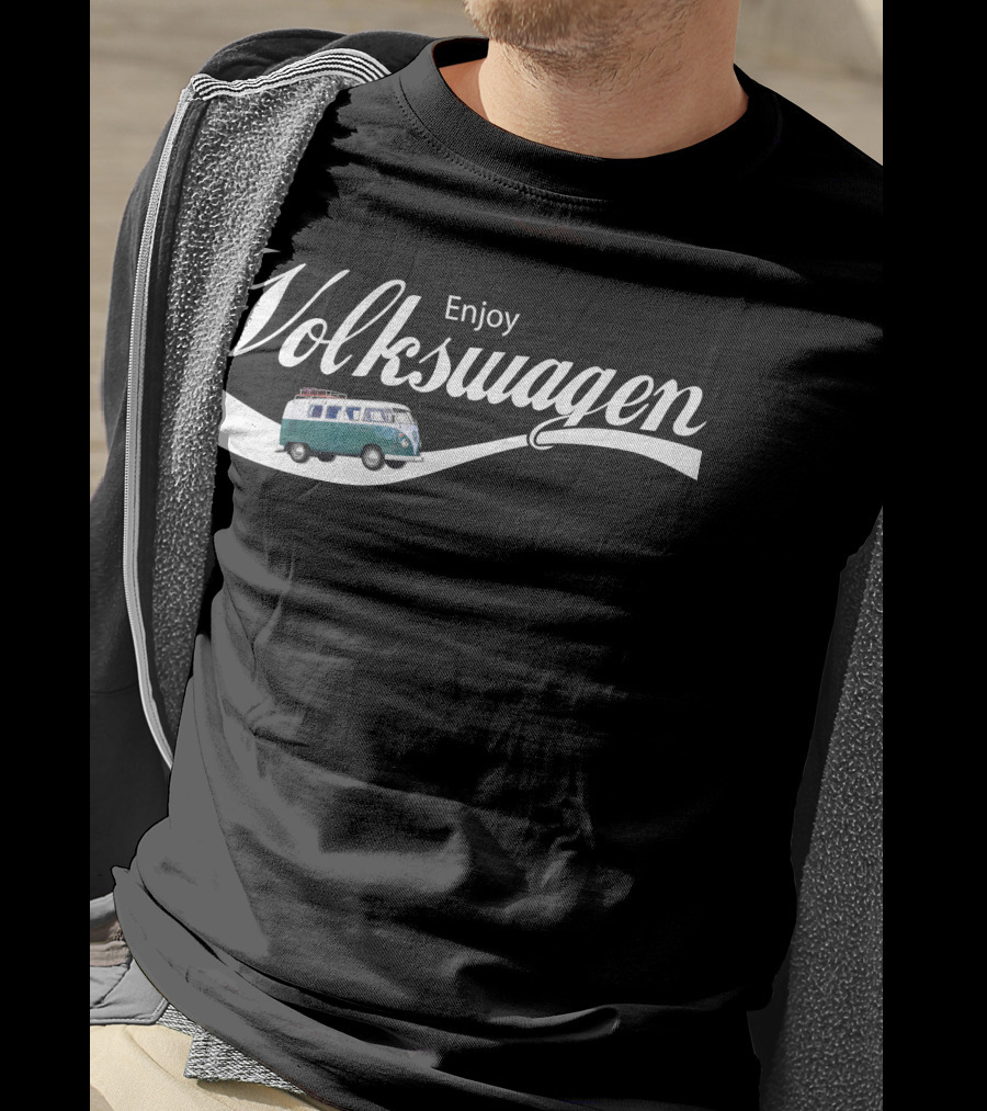 Enjoy Volkswagen Vintage Van T-Shirt