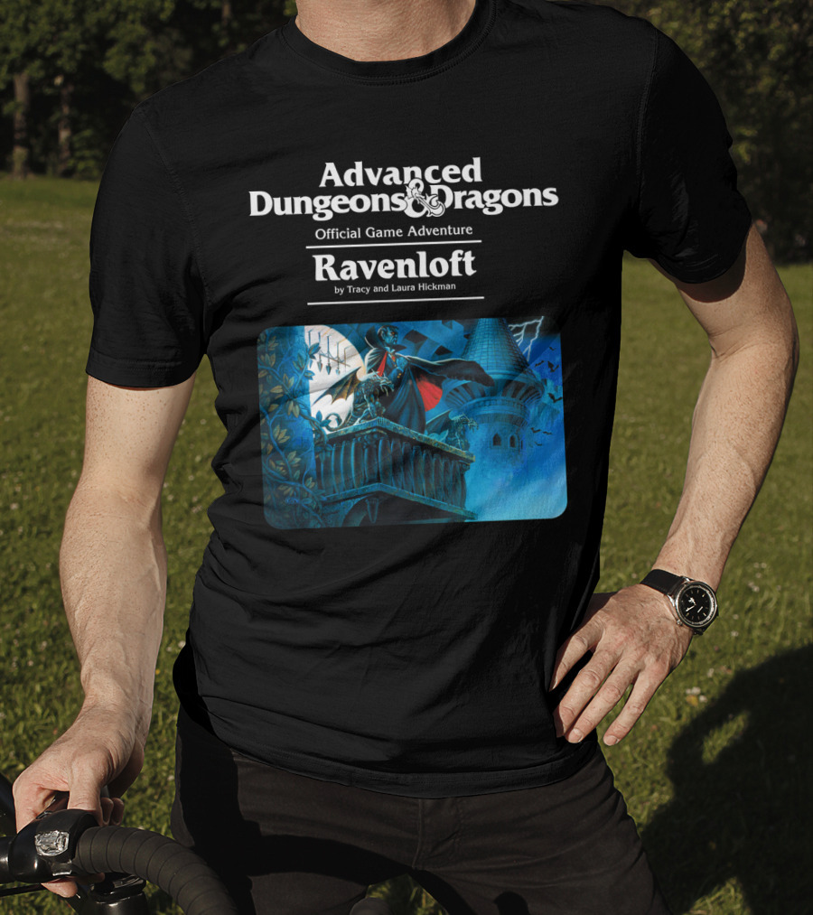 Advanced Dungeons And Dragons Official Game Adventure Ravenloft By Tracy And Laura Hickman T-Shirt