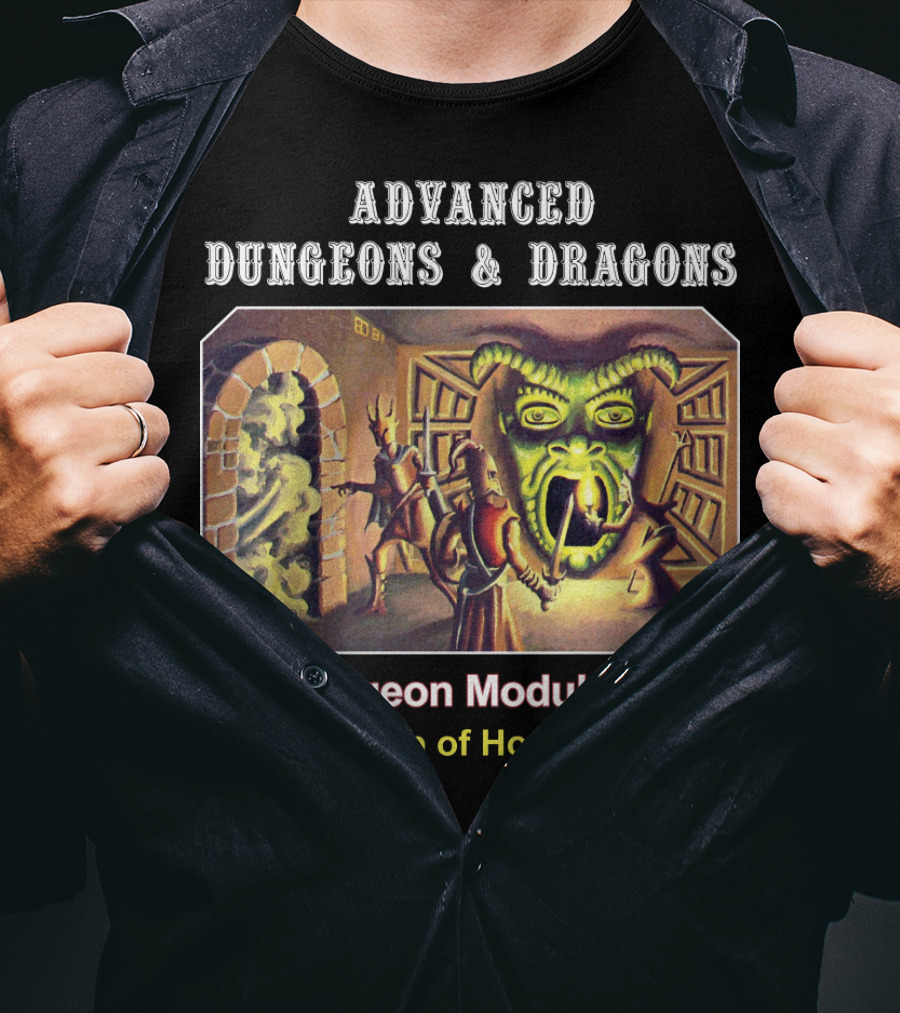 Advanced Dungeons And Dragons Dungeon Module S1 Tomb Of Horrors T-Shirt