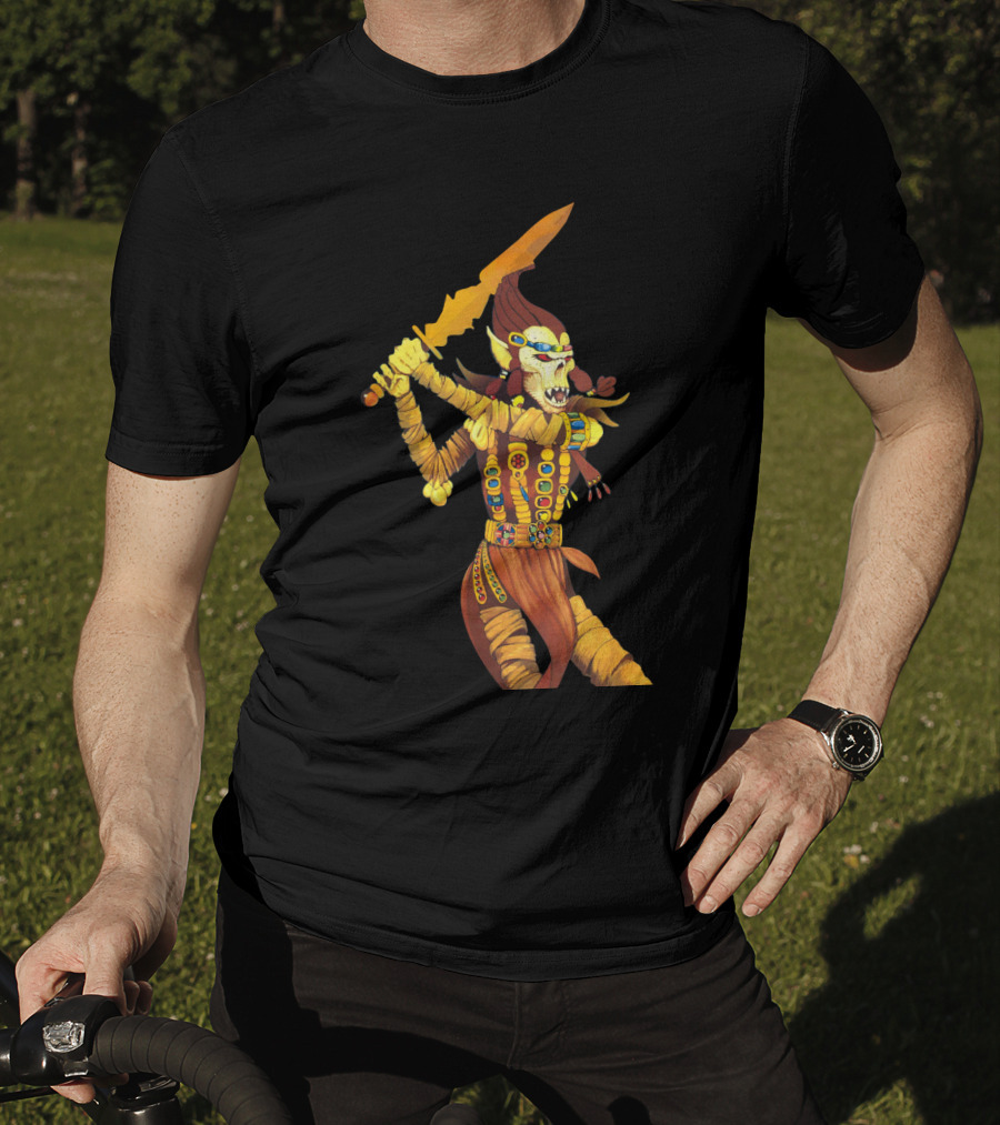 Fiend Folio Sword-Wielding Creature Fantasy T-Shirt