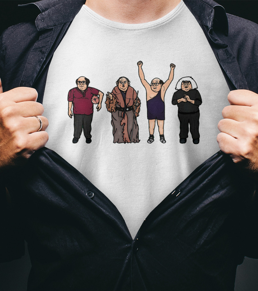 It's Always Sunny In Philadelphia Frank Reynolds Iconic Moments Collection T-Shirt
