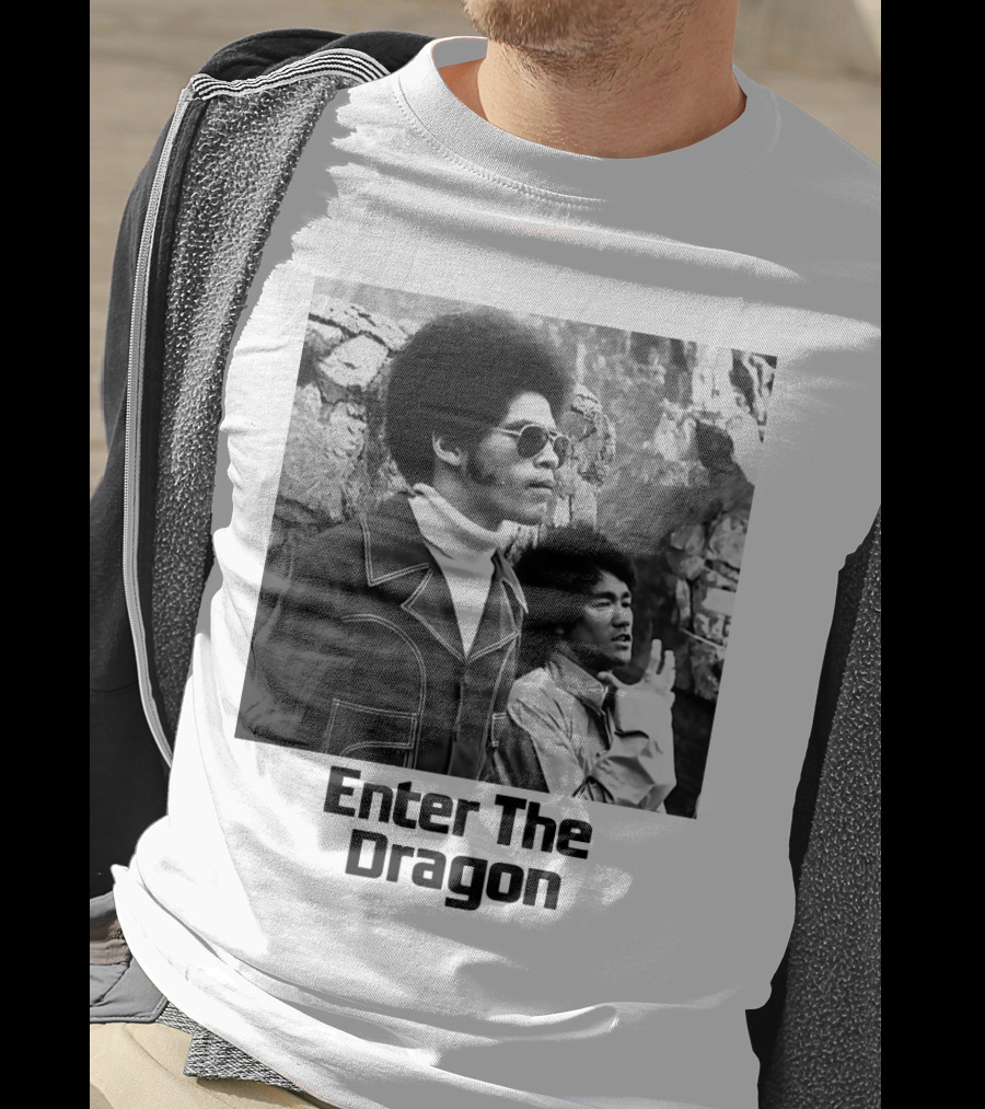 Enter The Dragon Bruce Lee Vintage Scene T-Shirt