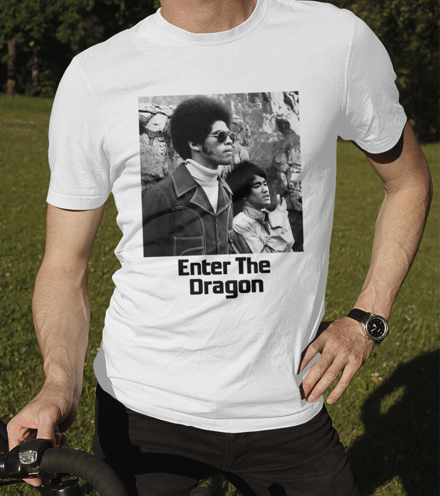 Enter The Dragon Bruce Lee Vintage Scene T-Shirt