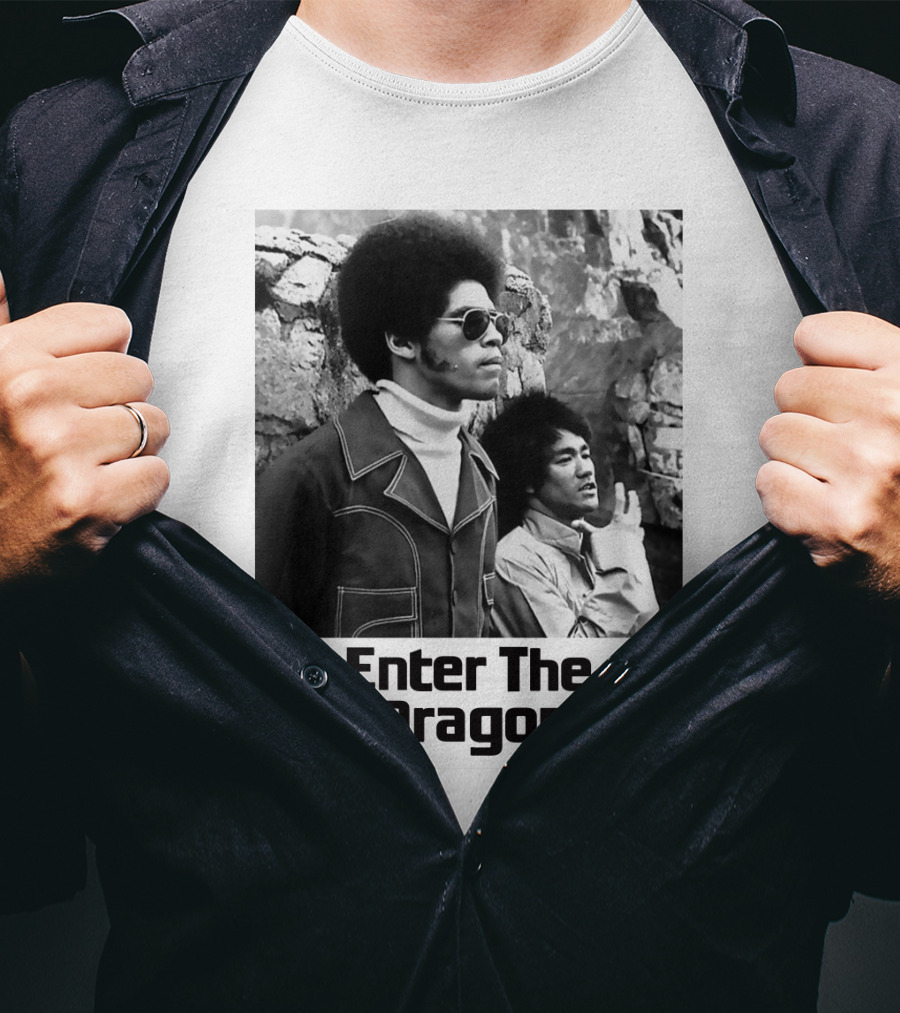 Enter The Dragon Bruce Lee Vintage Scene T-Shirt