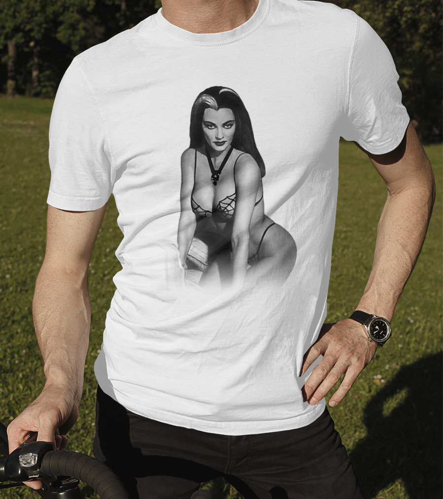 Lily Munster Retro Style Swimwear Pin-Up T-Shirt