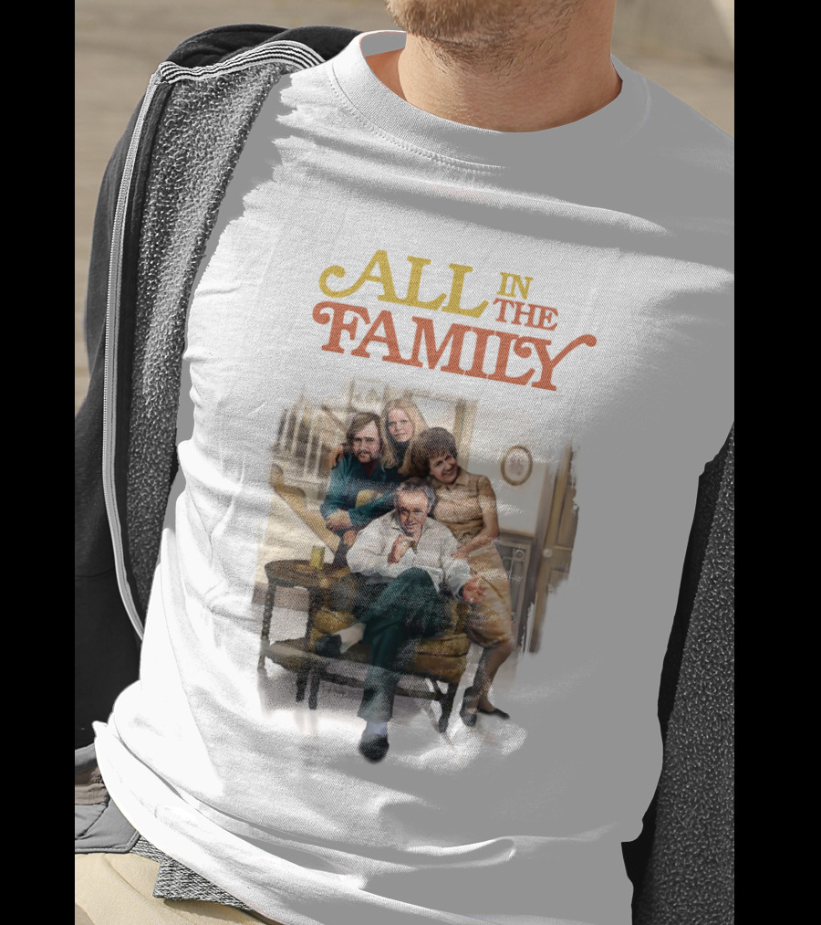 All In The Family Classic TV Sitcom Cast T-Shirt