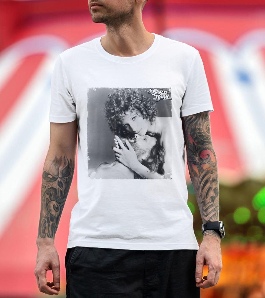 A Star Is Born Romantic Black and White Classic Photography T-Shirt