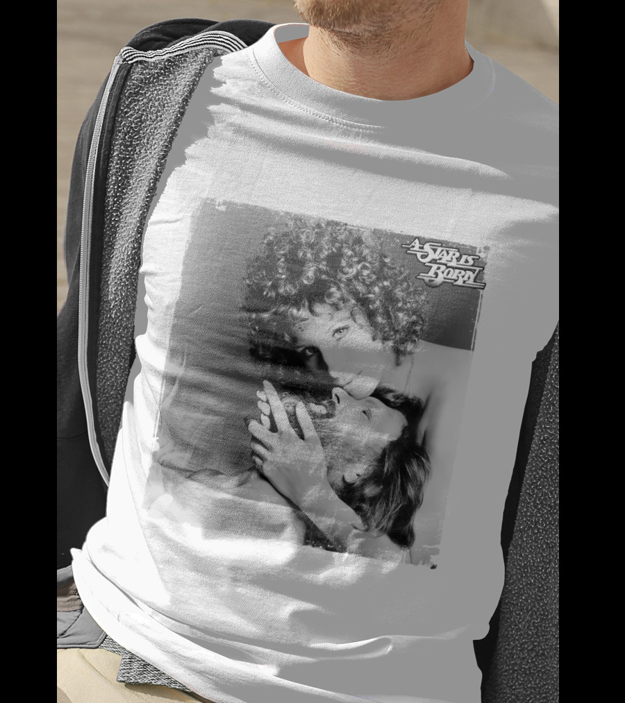 A Star Is Born Romantic Black And White Classic Photography T-Shirt