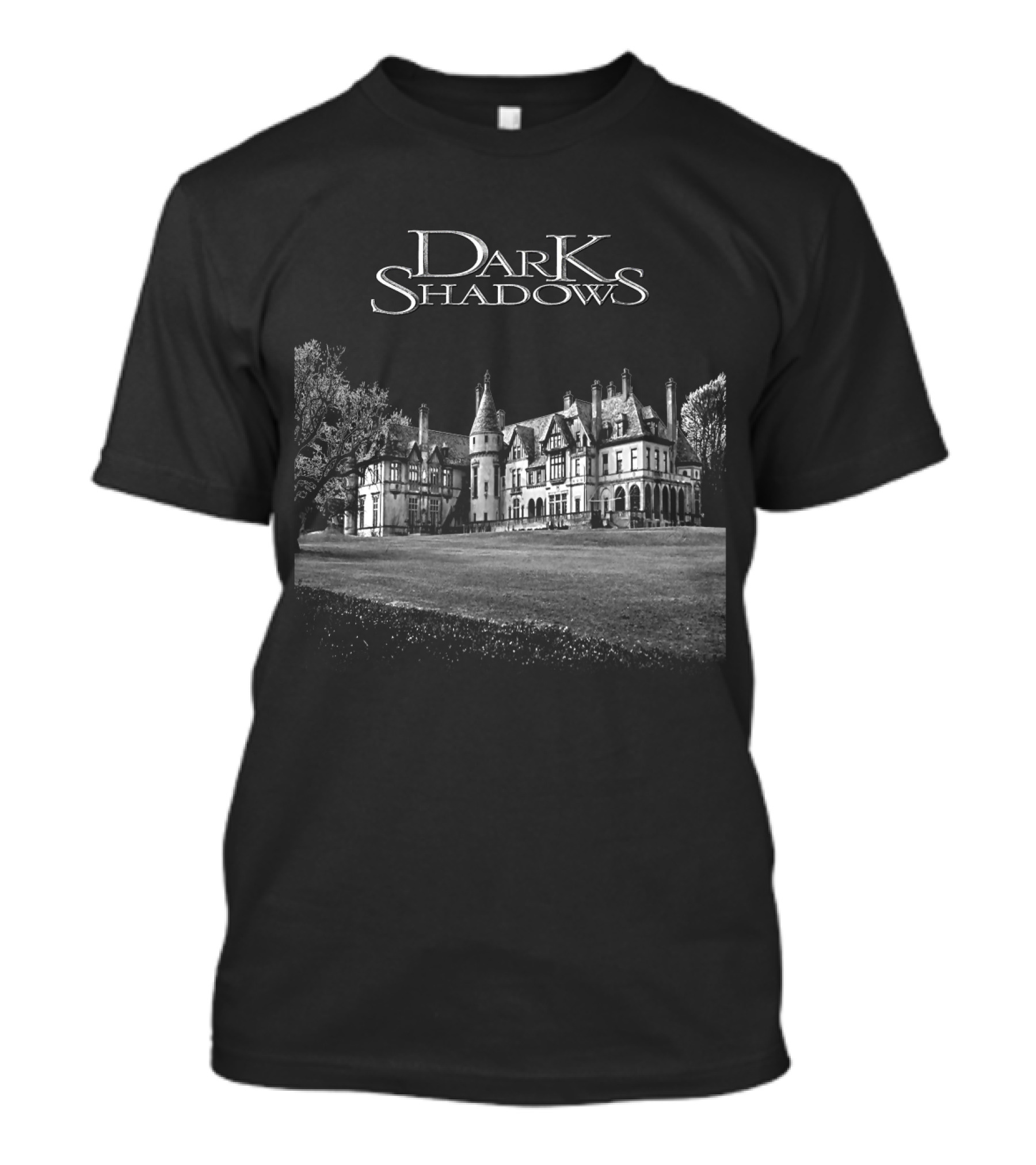 Dark Shadows Gothic Mansion Scene T-Shirt