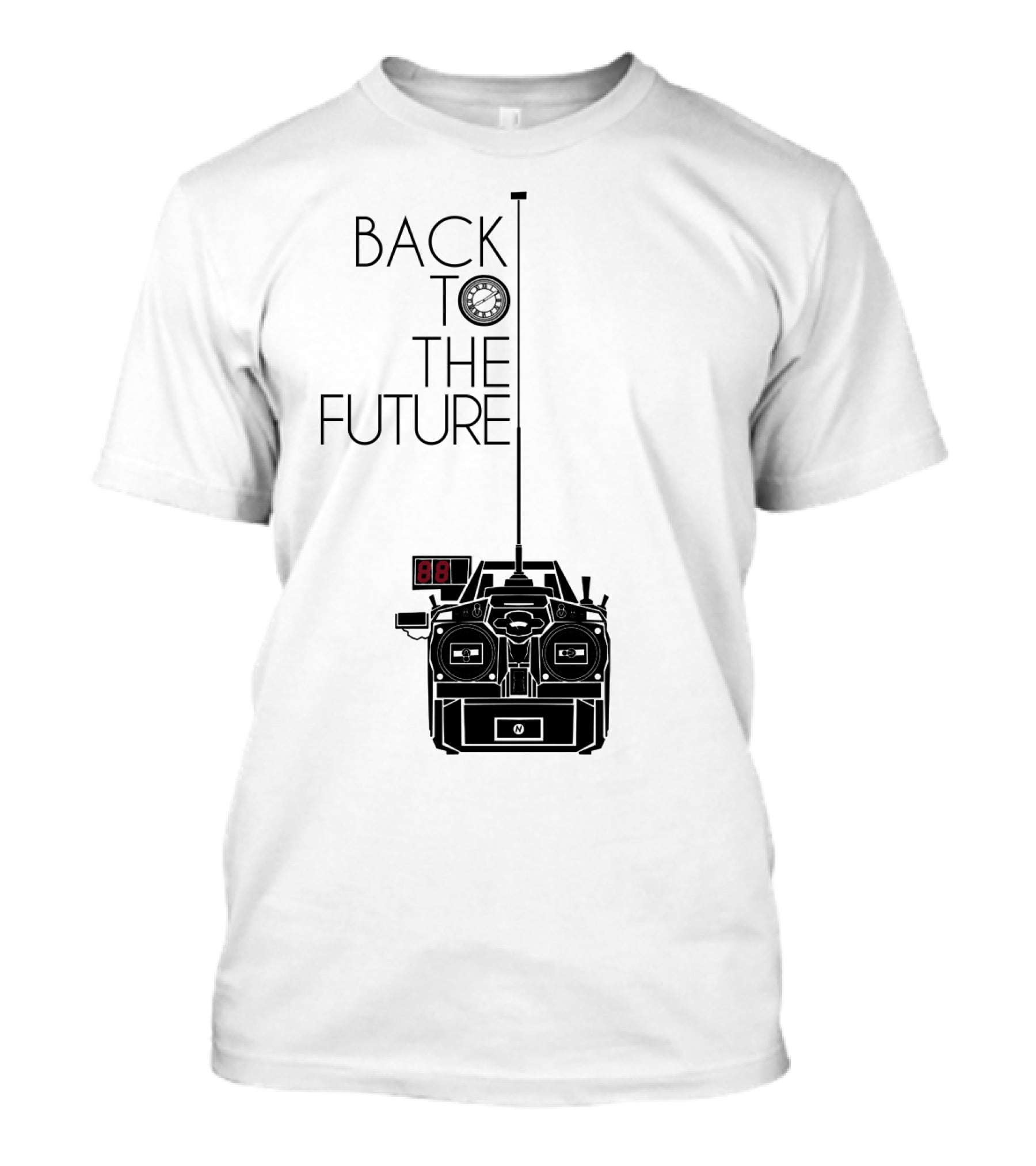 Back To The Future Delorean Vector T-Shirt