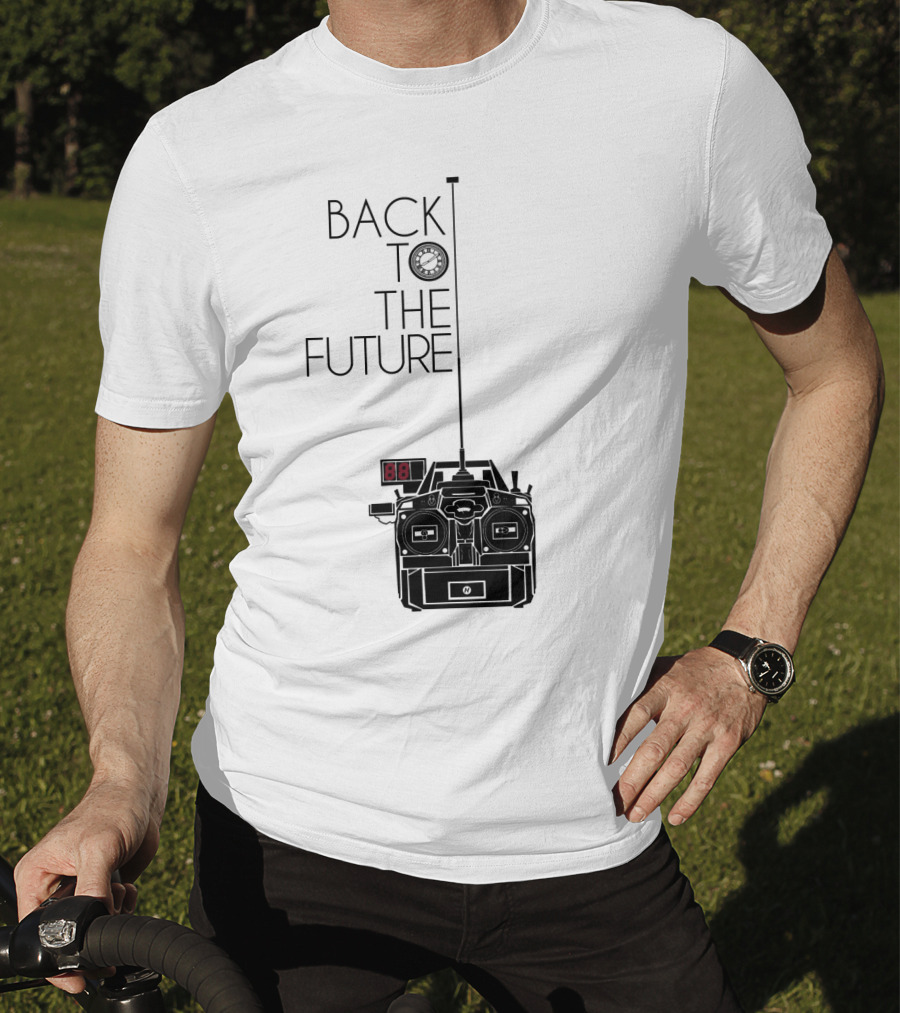 Back To The Future Delorean Vector T-Shirt