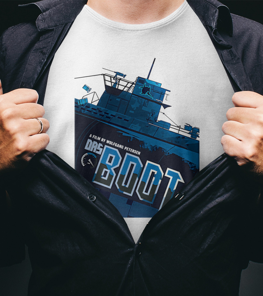 Das Boot A Film By Wolfgang Petersen Submarine T-Shirt