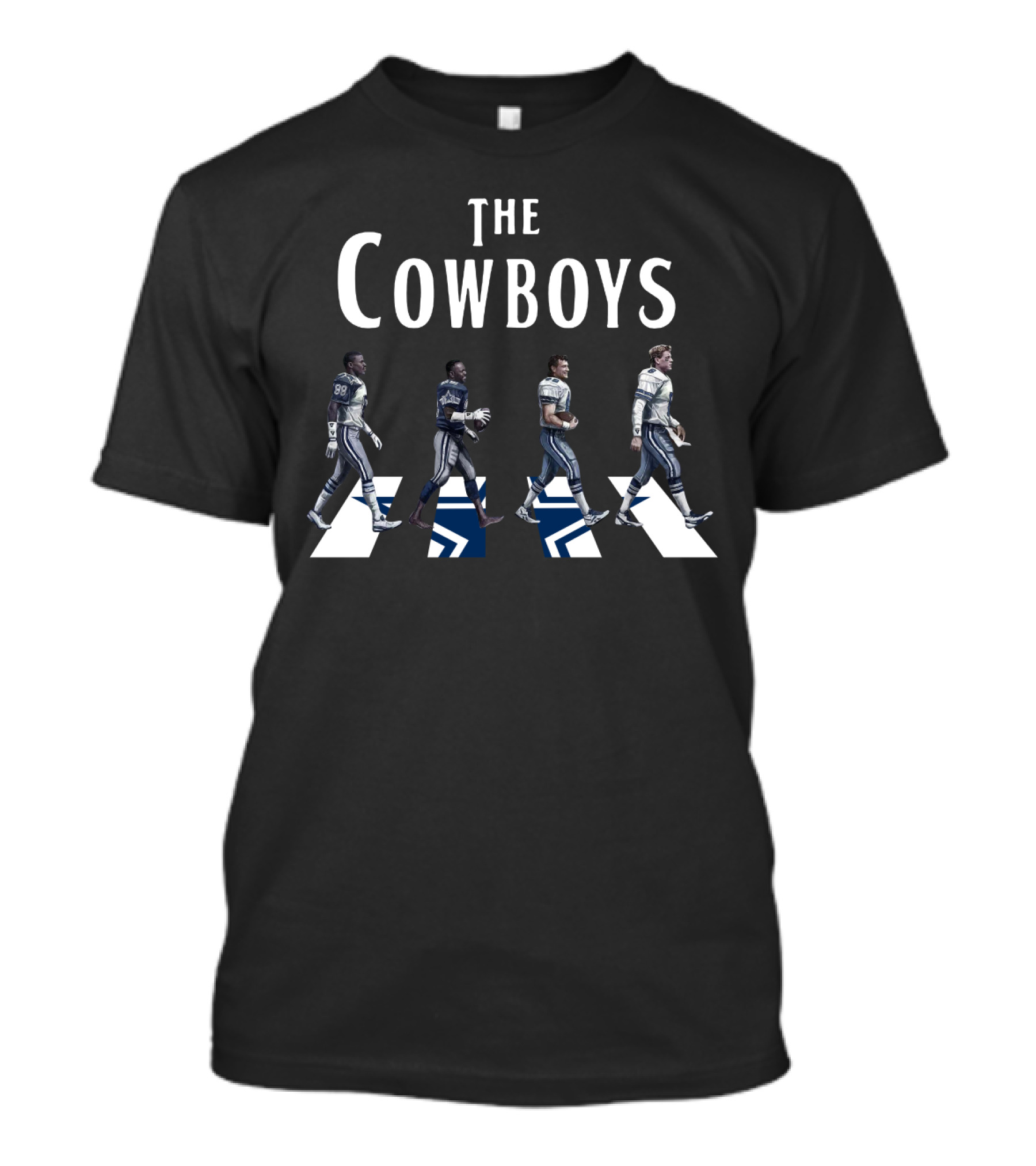 The Cowboys Football Abbey Road Homage T-Shirt
