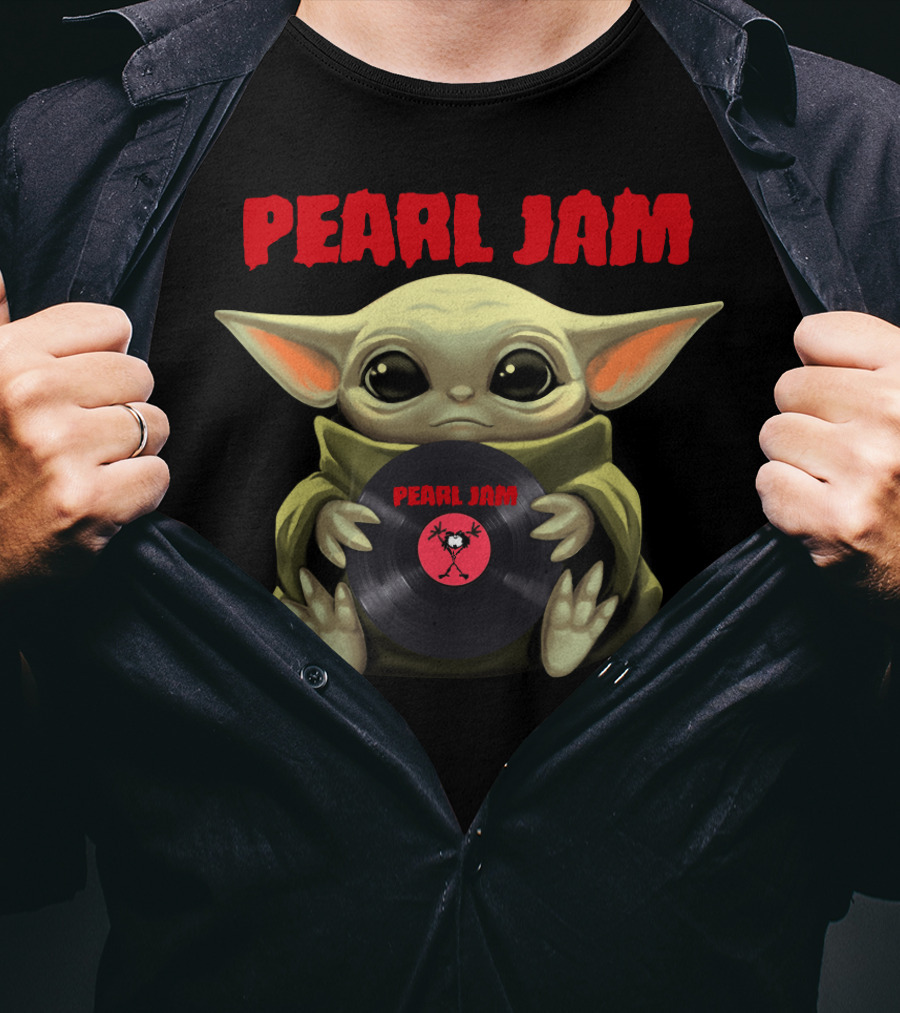 PEARL JAM Baby Alien Vinyl T-Shirt