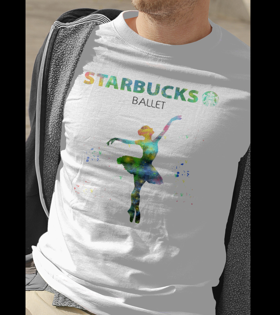 Starbucks Ballet Colorful Dance T-Shirt