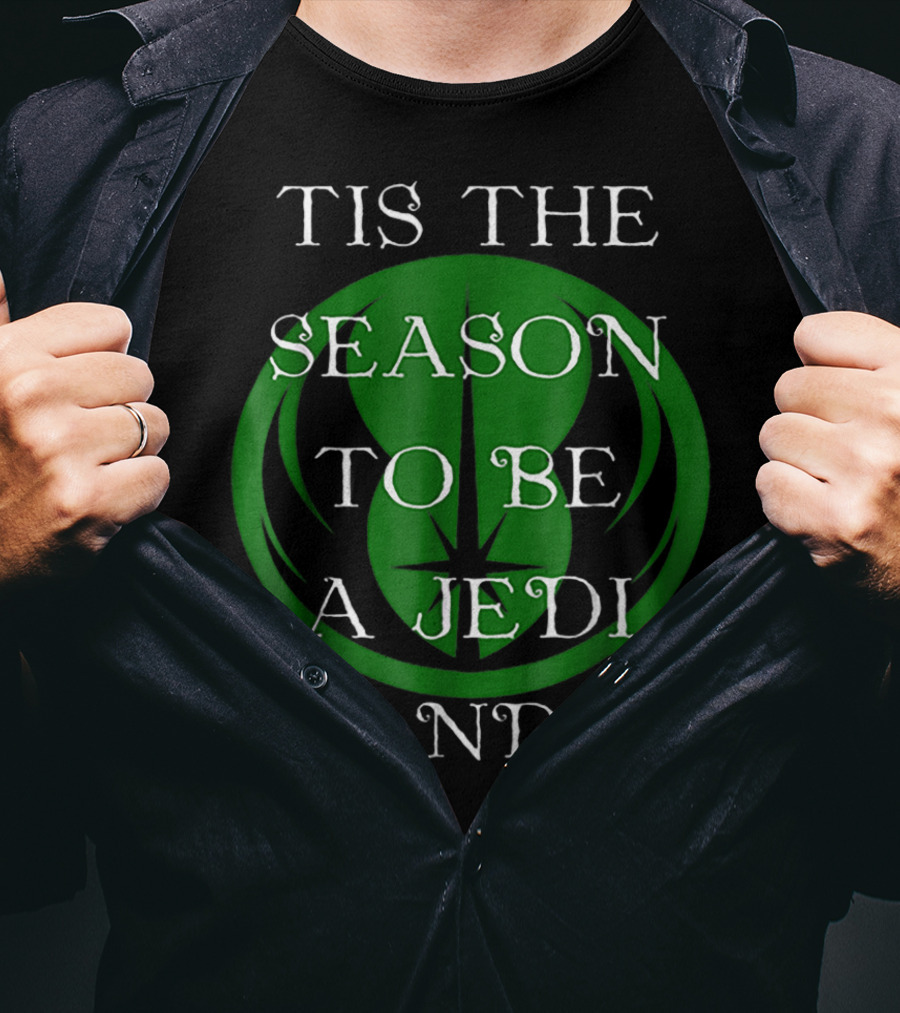 Tis The Season To Be A Jedi Grandma T-Shirt