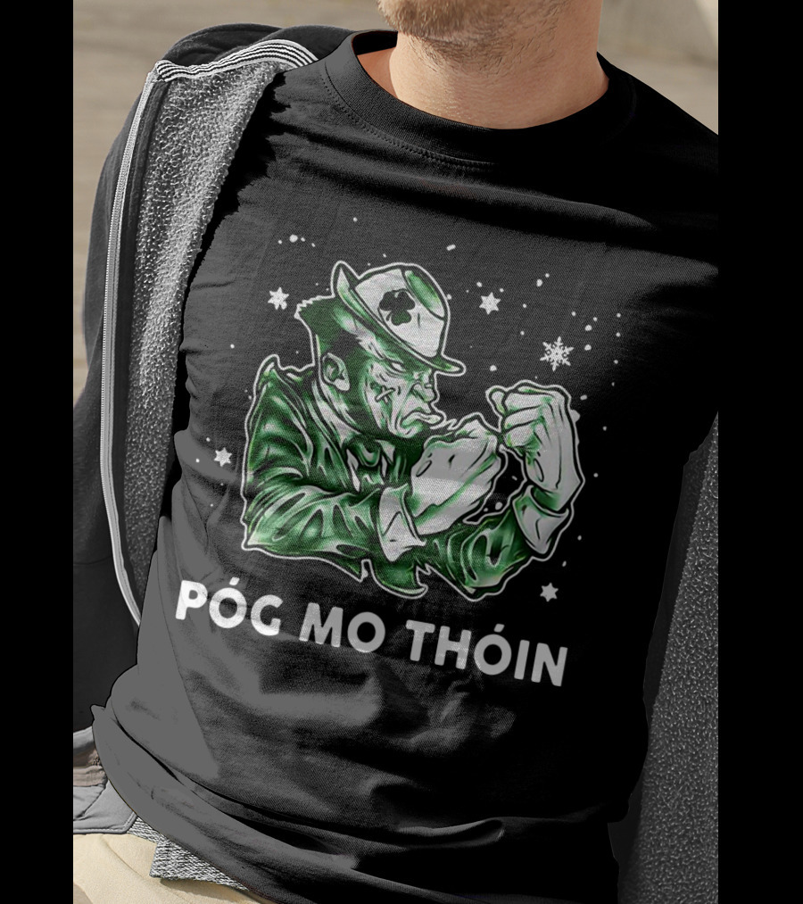 An Ordinary Man Póg Mo Thóin Fighting Irishman T-Shirt