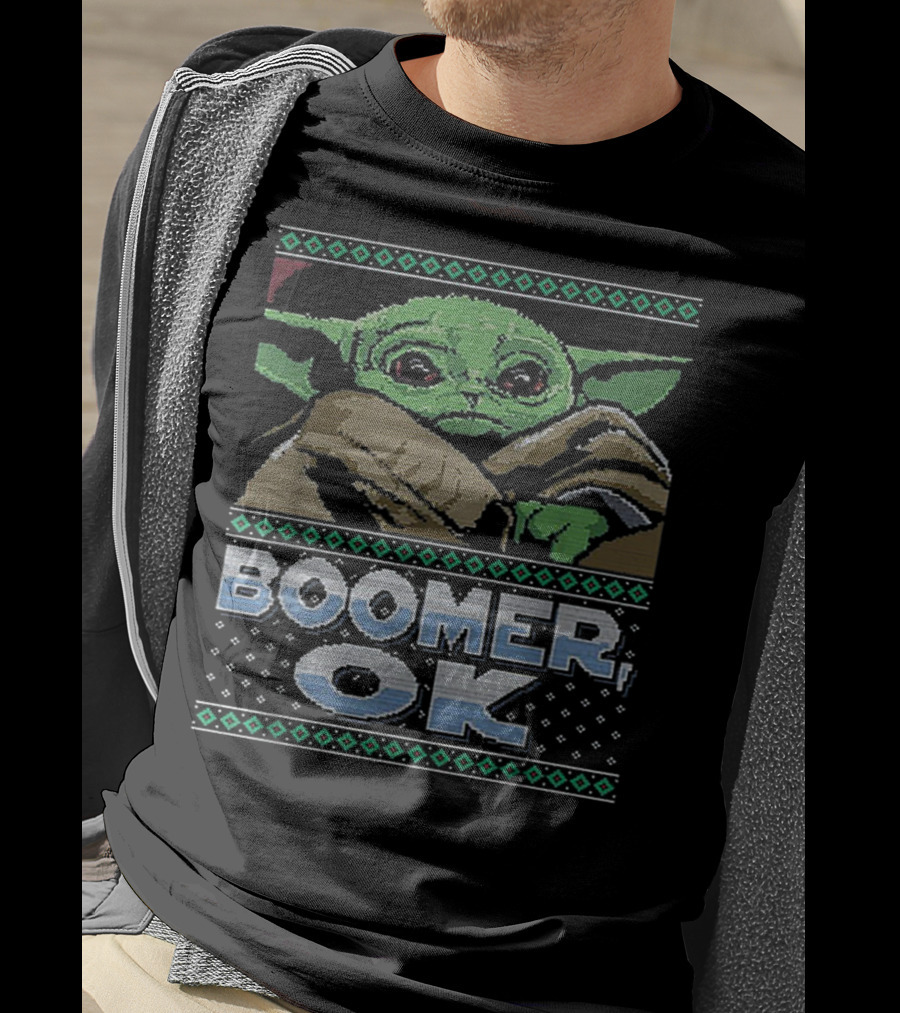 Star Wars Baby Yoda Boomer OK T-Shirt