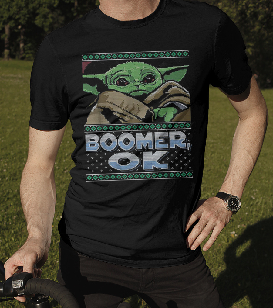 Star Wars Baby Yoda Boomer OK T-Shirt