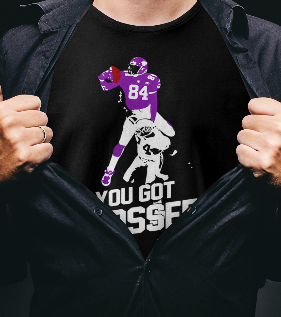Randy Moss 84 You Got Mossed Football T-Shirt