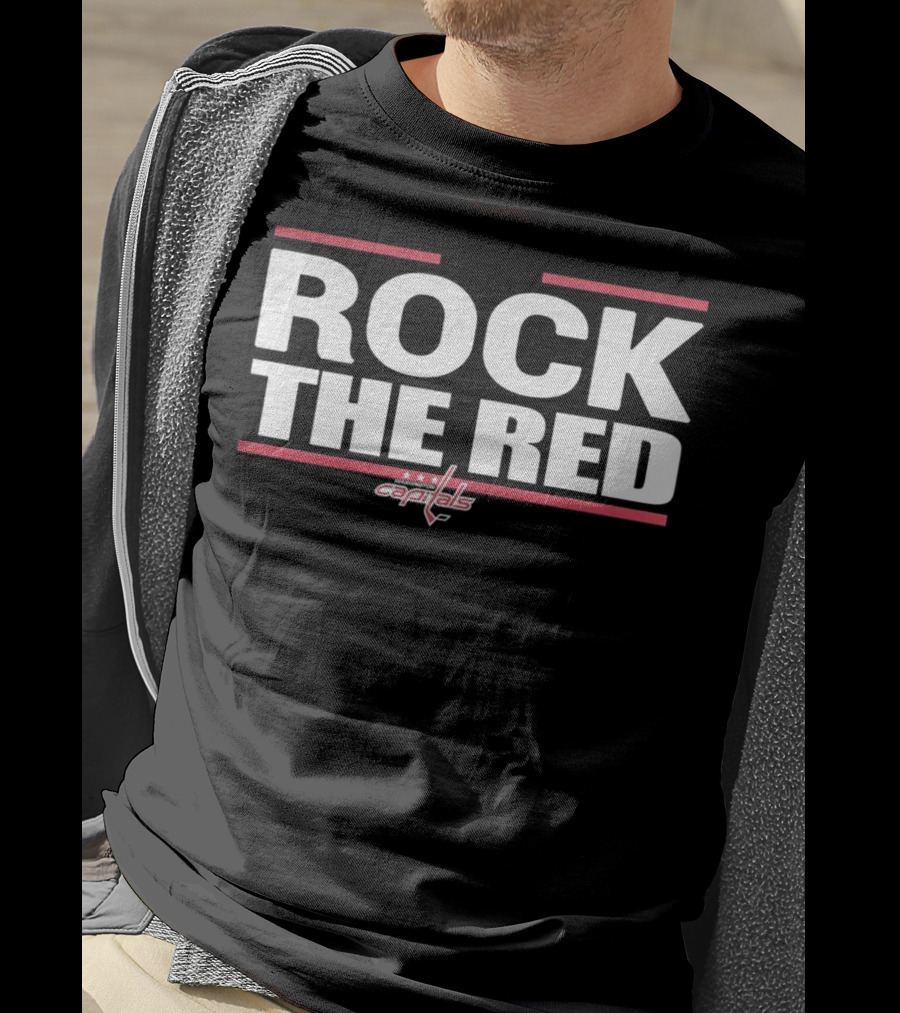 Rock The Red Capitals Hockey Enthusiast T-Shirt