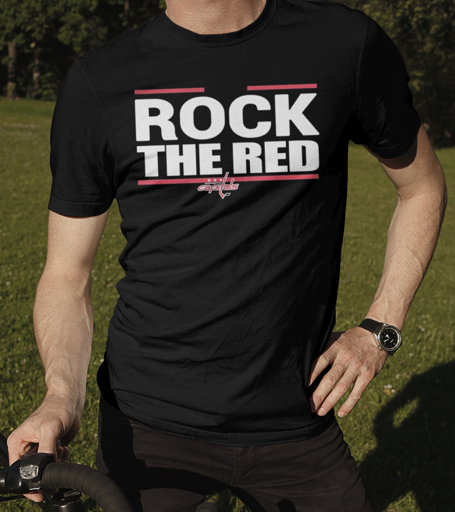 Rock The Red Capitals Hockey Enthusiast T-Shirt