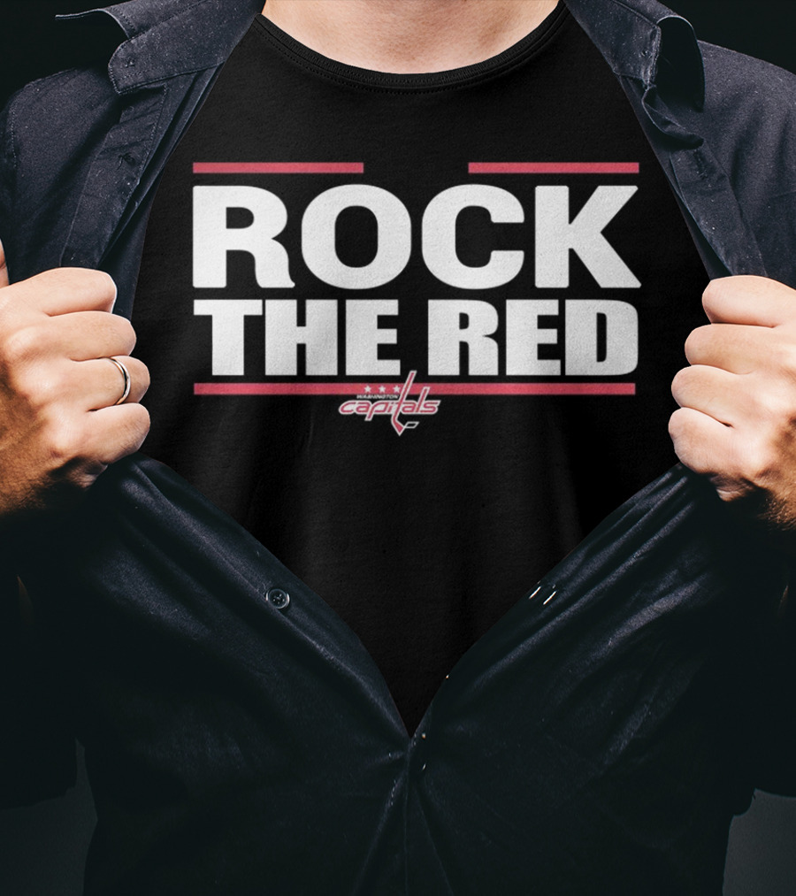 Rock The Red Capitals Hockey Enthusiast T-Shirt