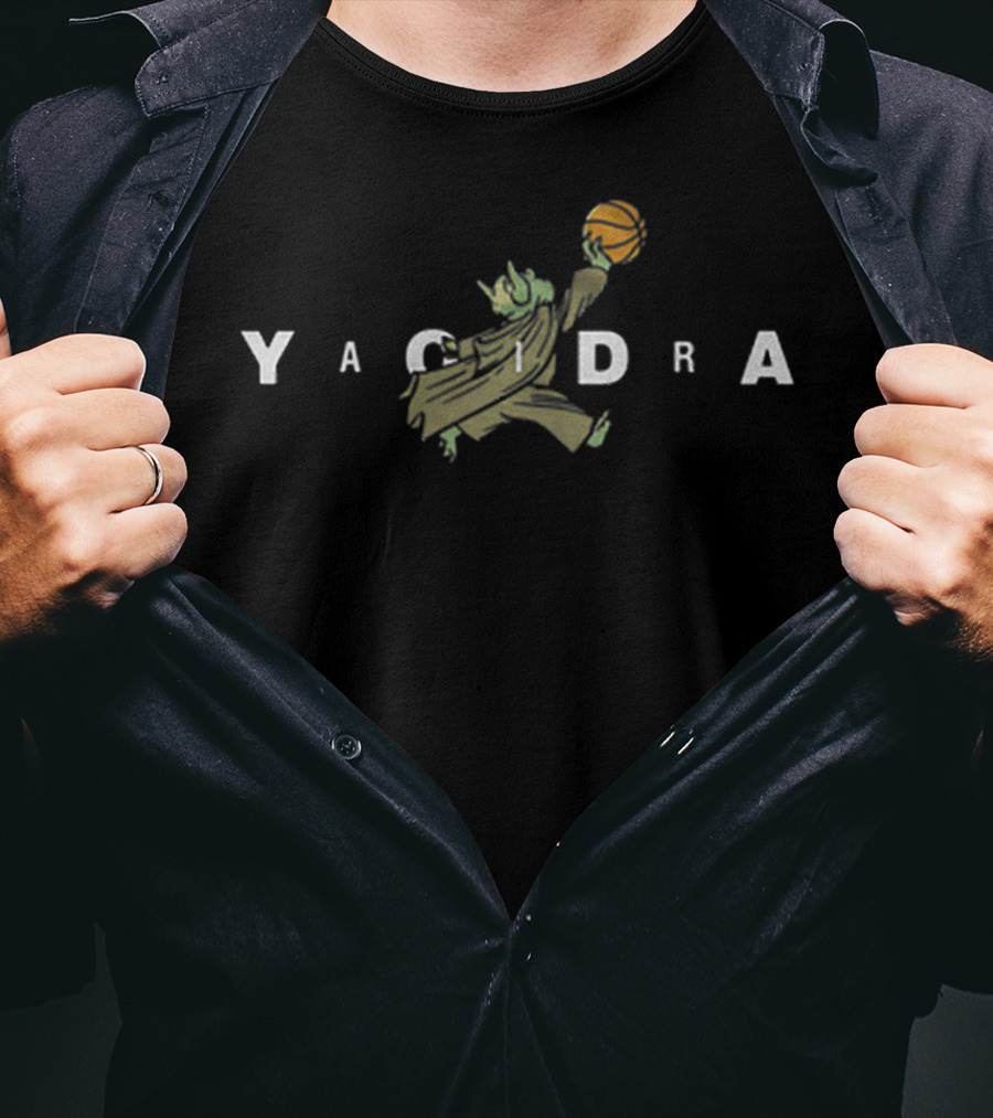 Yoda Yaoidra Basketball Jumpman Air Jordan T-Shirt