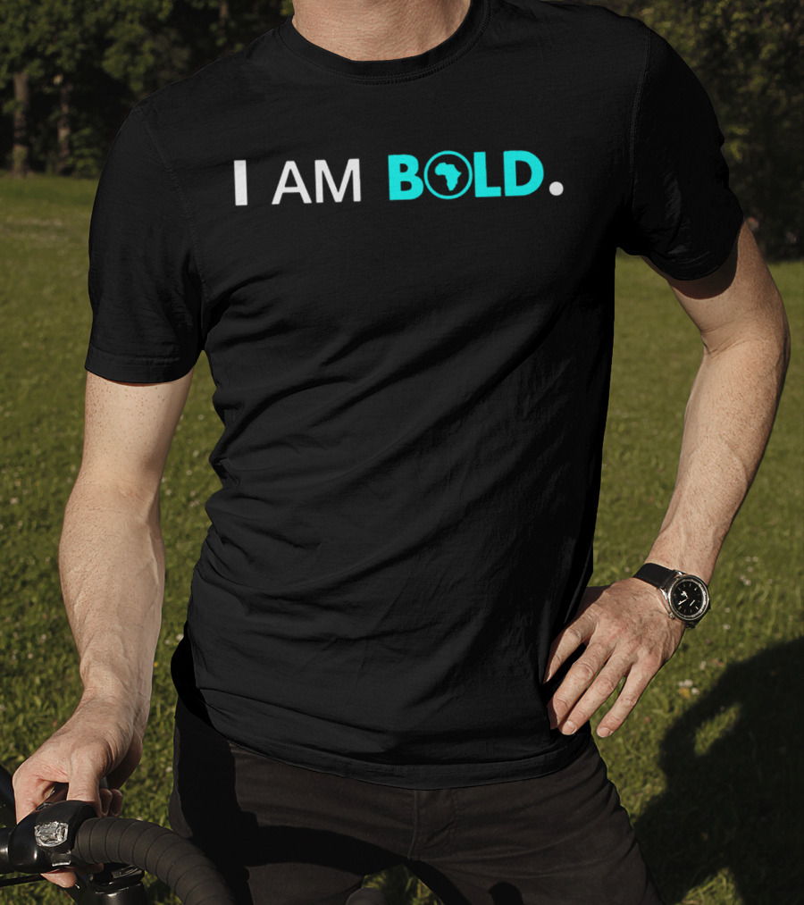 I Am Bold Africa Map T-Shirt