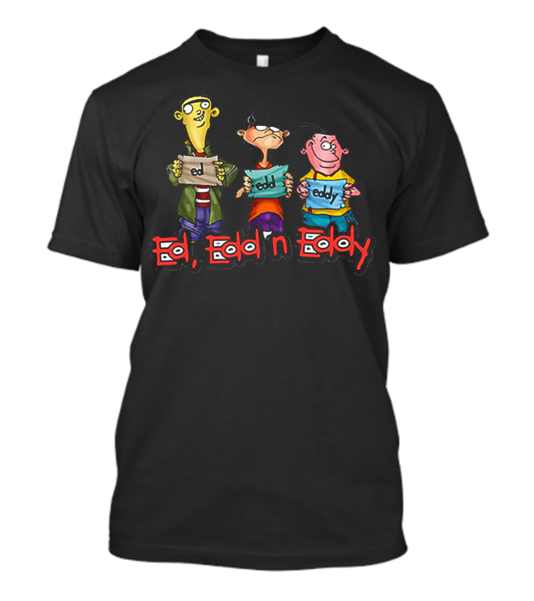 Ed Edd N Eddy Cartoon Characters With Names T-Shirt
