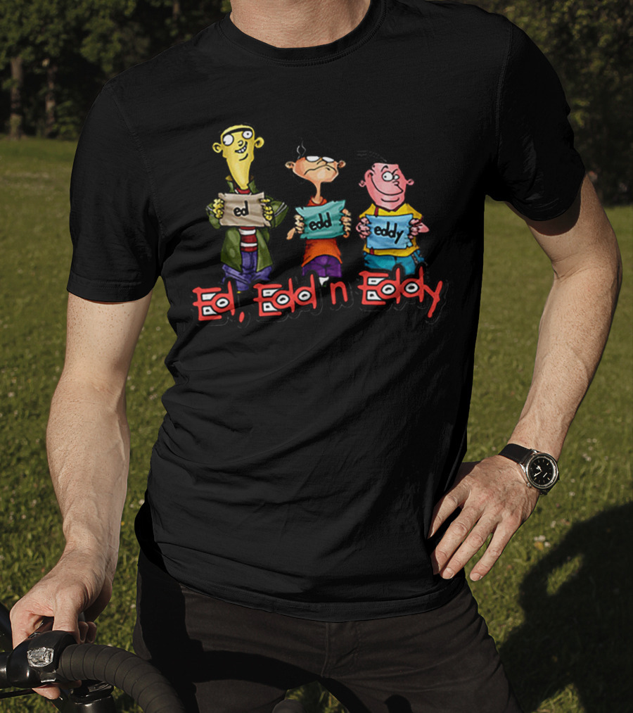 Ed Edd N Eddy Cartoon Characters With Names T-Shirt
