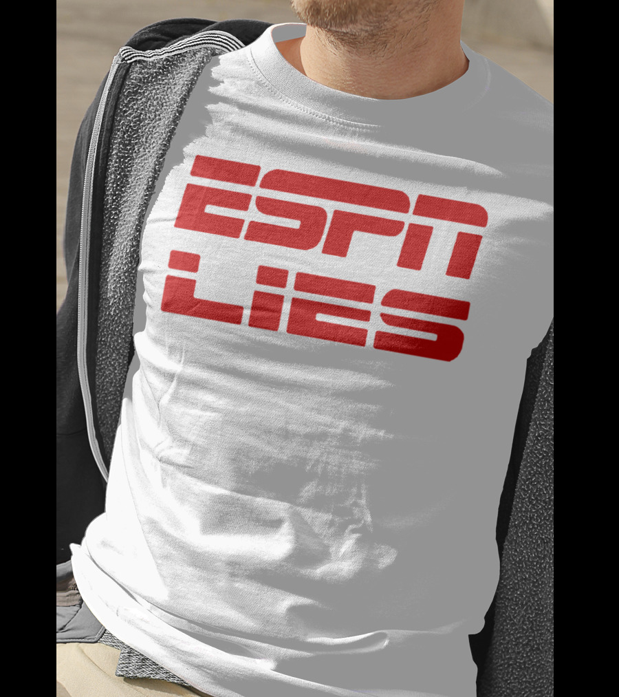ESPN Lies Red T-Shirt