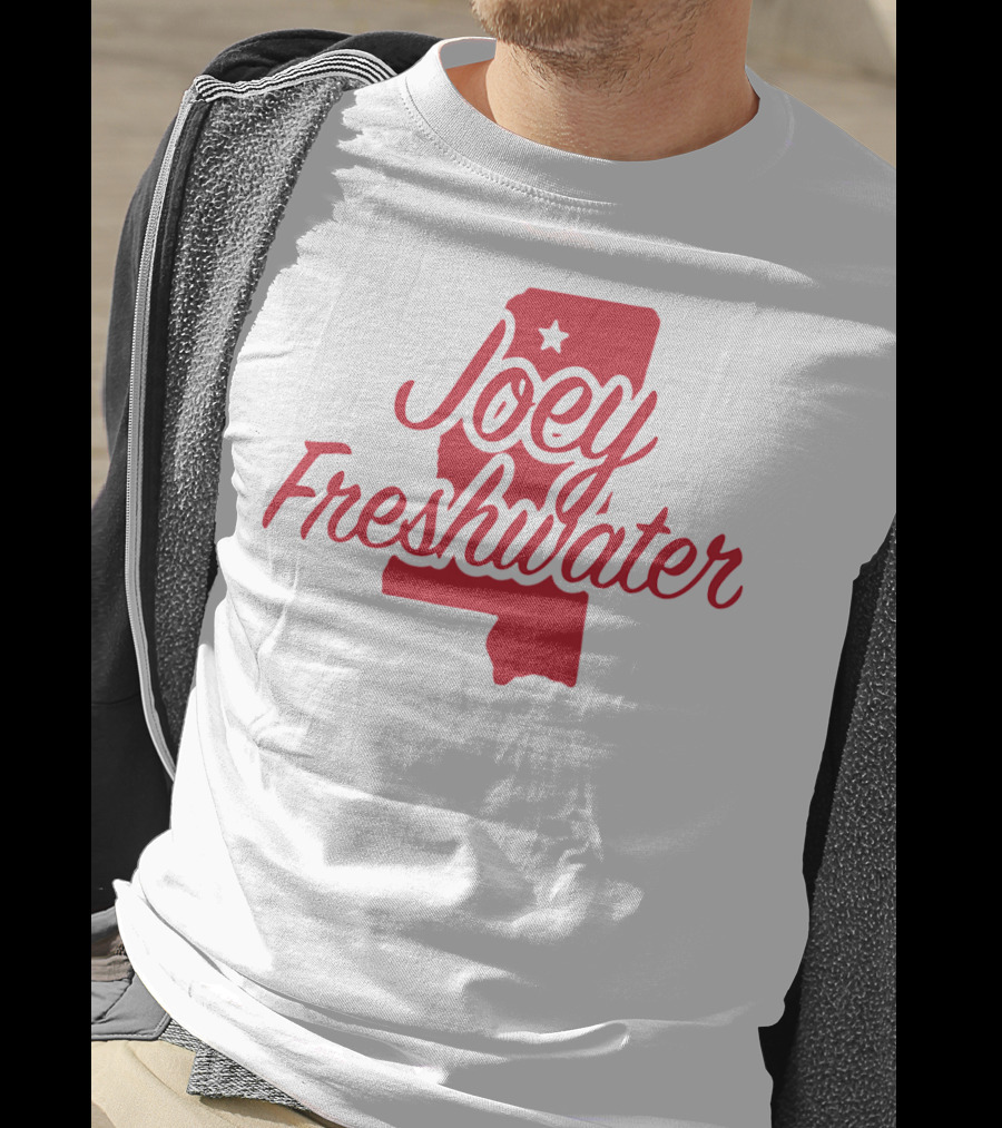 Joey Freshwater Mississippi Silhouette Star T-Shirt